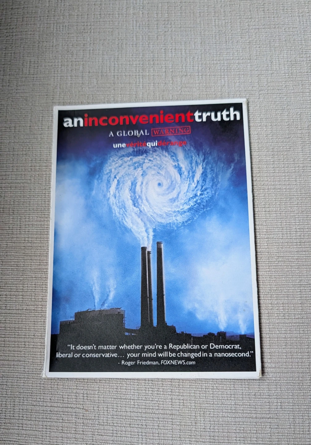 An Inconvenient Truth DVD Movie