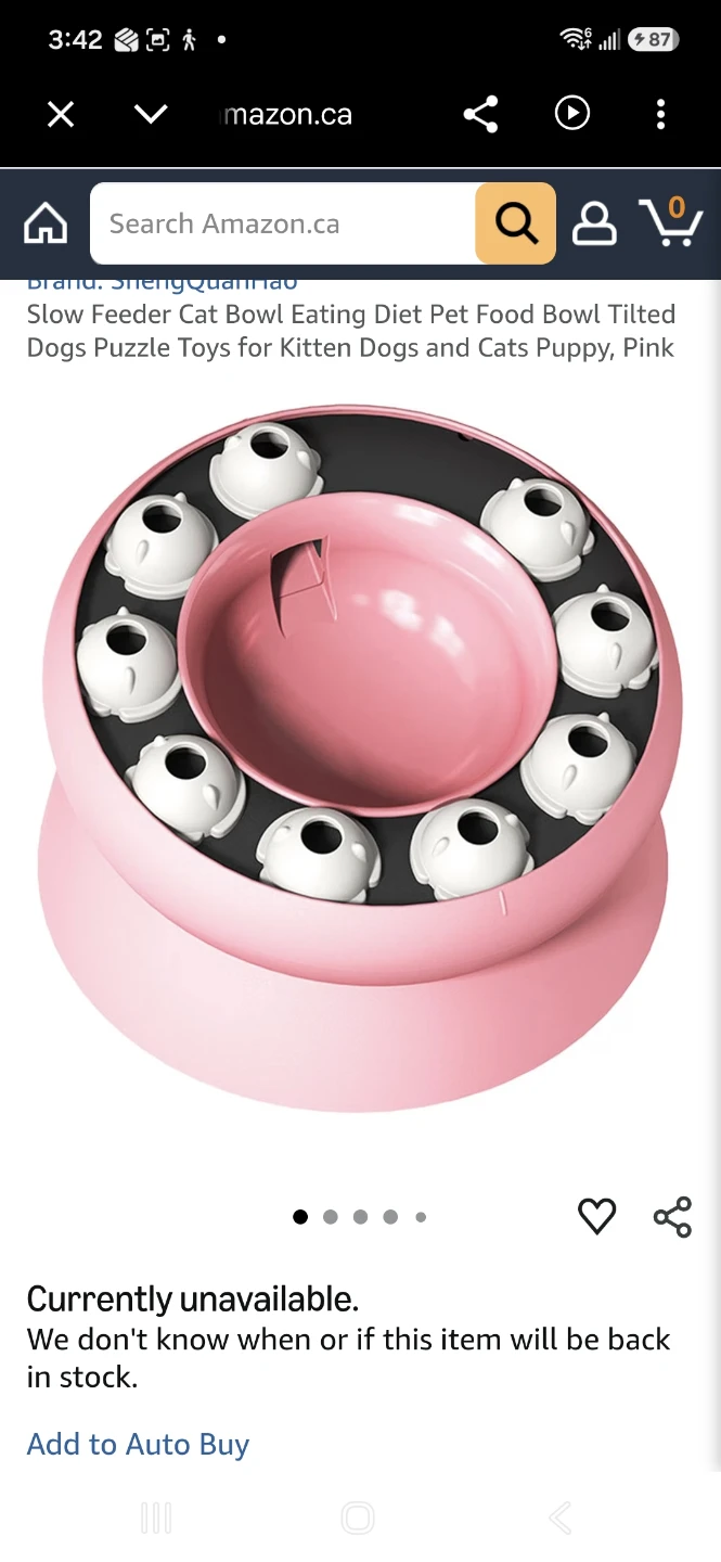 Treat Dispenser,  duck, pink,  twirl, price per each - photo 3
