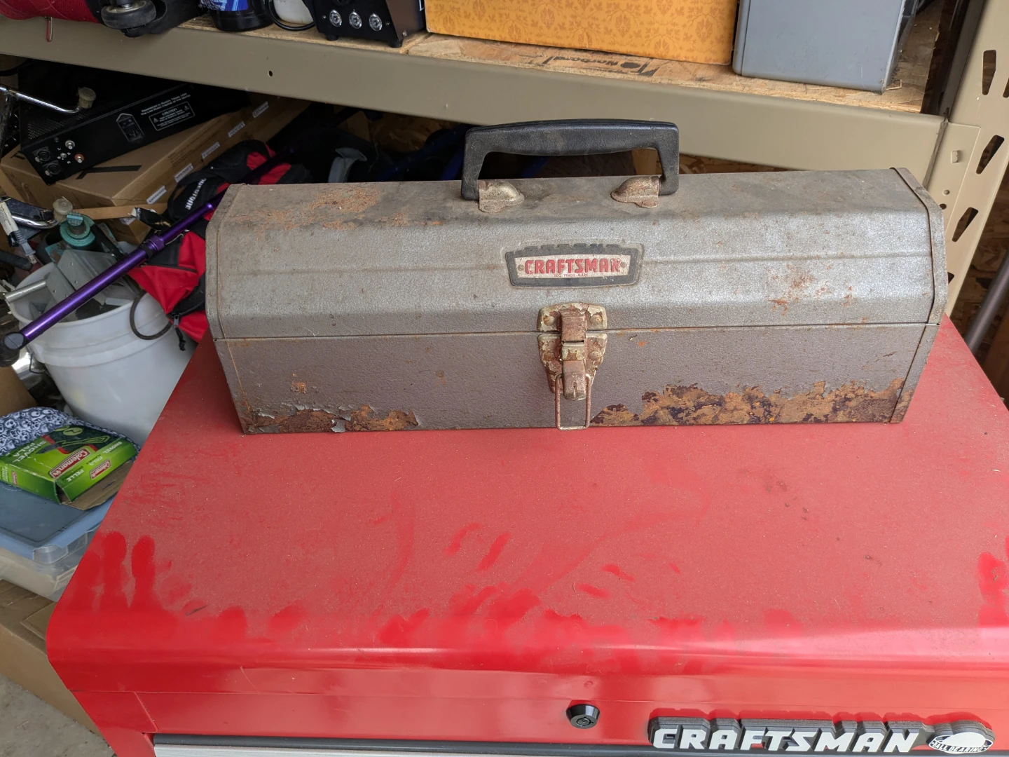 Craftsman Red Rolling Tool Chest with Metal Toolbox - photo 5