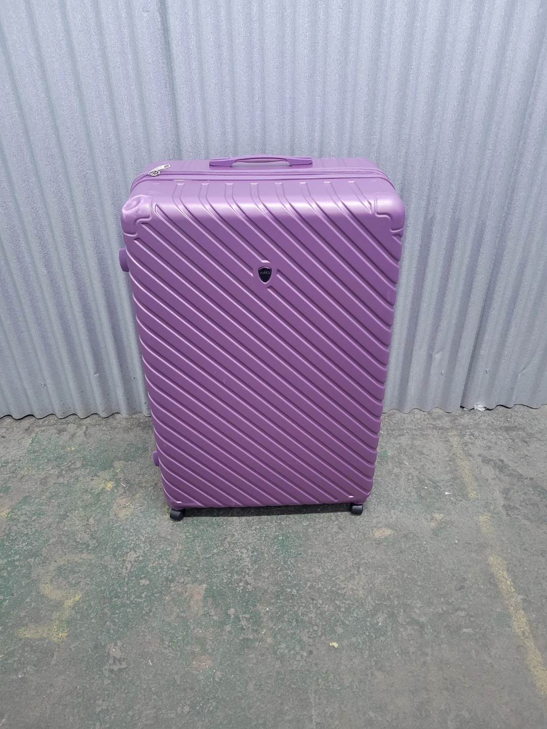 Big Purple Hard Shell suitcase