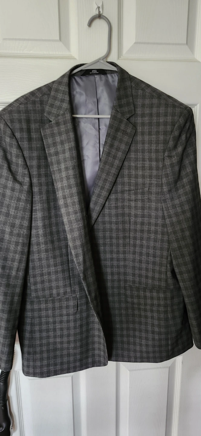Haggar Classic Fit Plaid Sport Coat