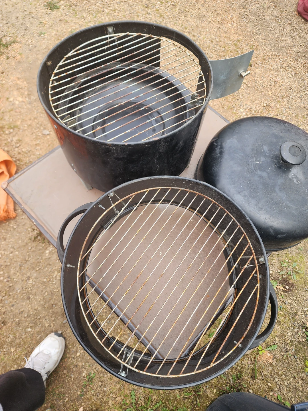 Black Charcoal Bullet Smoker - photo 4