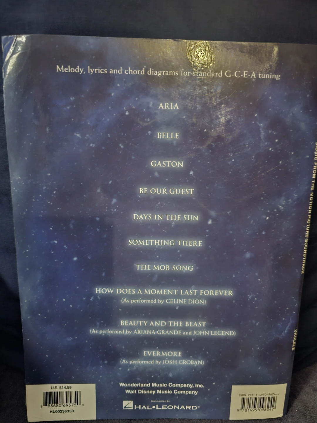 Beauty and the Beast Ukulele Songbook - photo 2