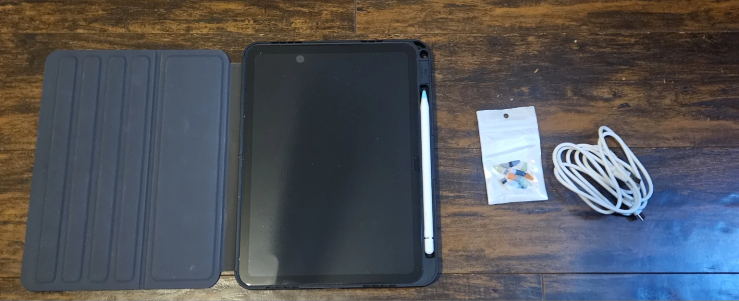 Apple IPad Gen 10 With Heavy Duty Case and Pen,64GB