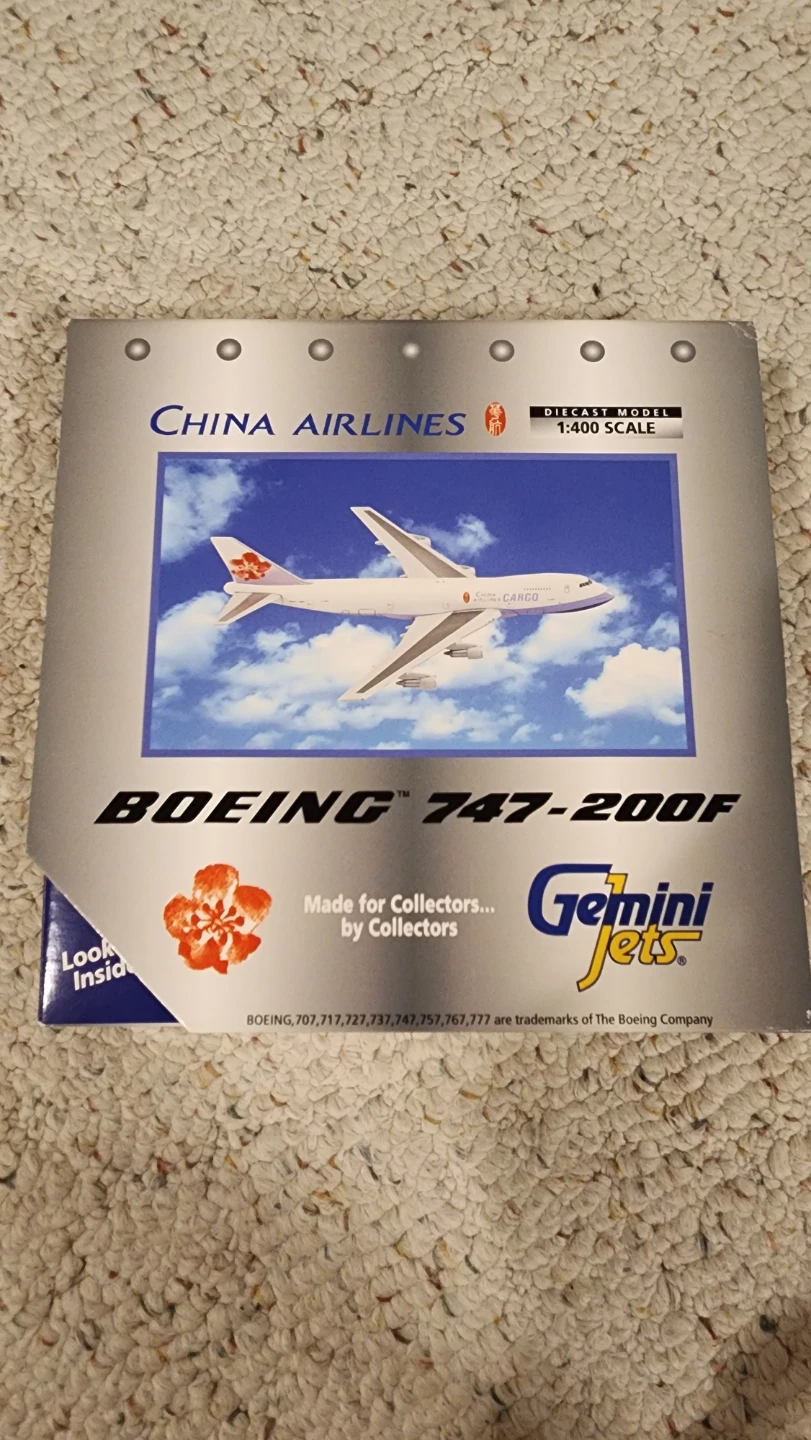 Gemini Jets China Airlines Boeing 747-200F 1:400 Model