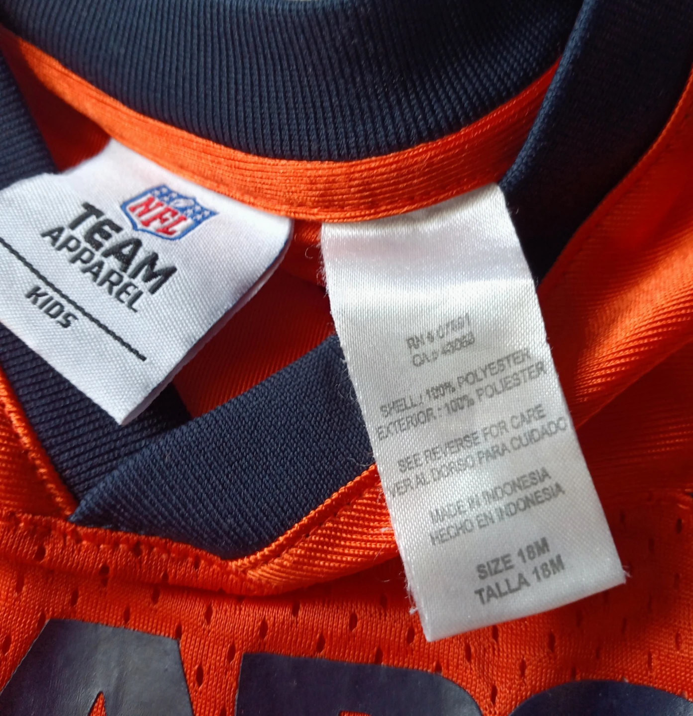 Chicago Bears Toddler Jersey - photo 4