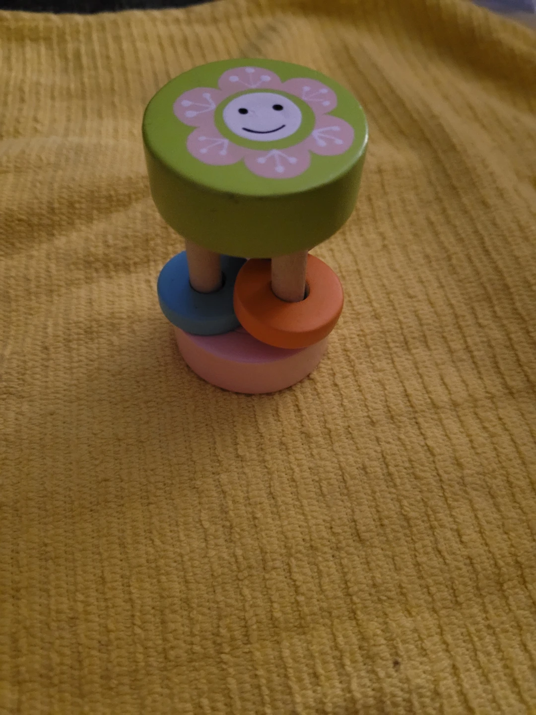 Shumee wooden sunny  rattle