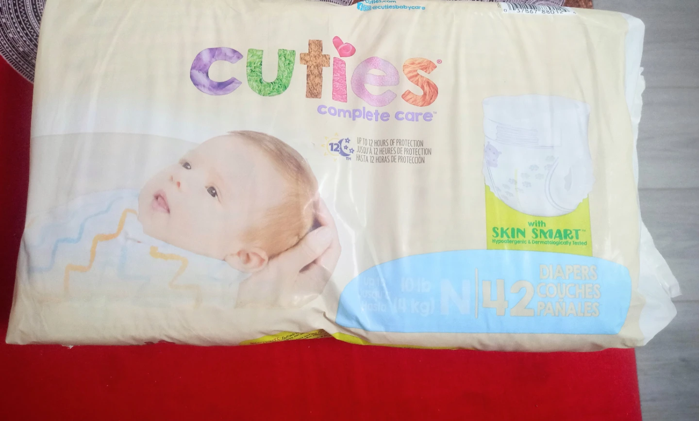 Cuties Complete Care Diapers Newborn 42 Count