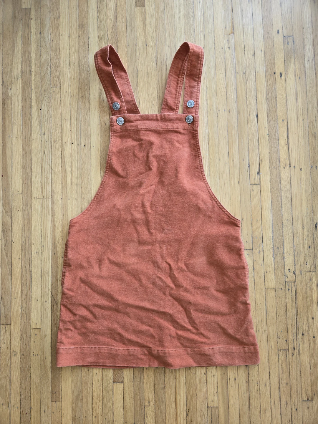 BDG Urban Outfitters Orange Overall Dress Size S