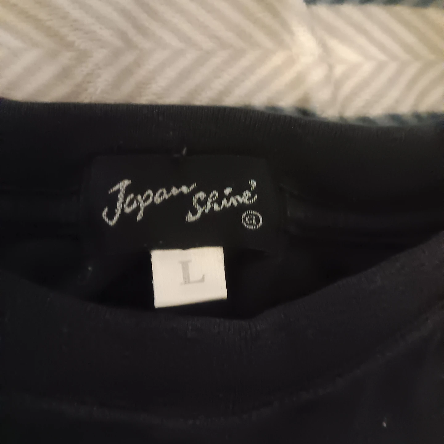 Japan Shine Black T-Shirt, Large - photo 3