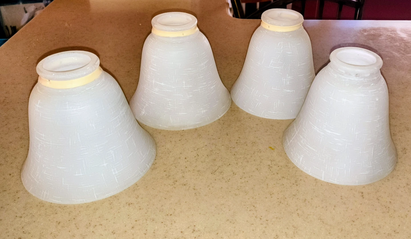 Frosted Glass Sconce Covers - photo 2