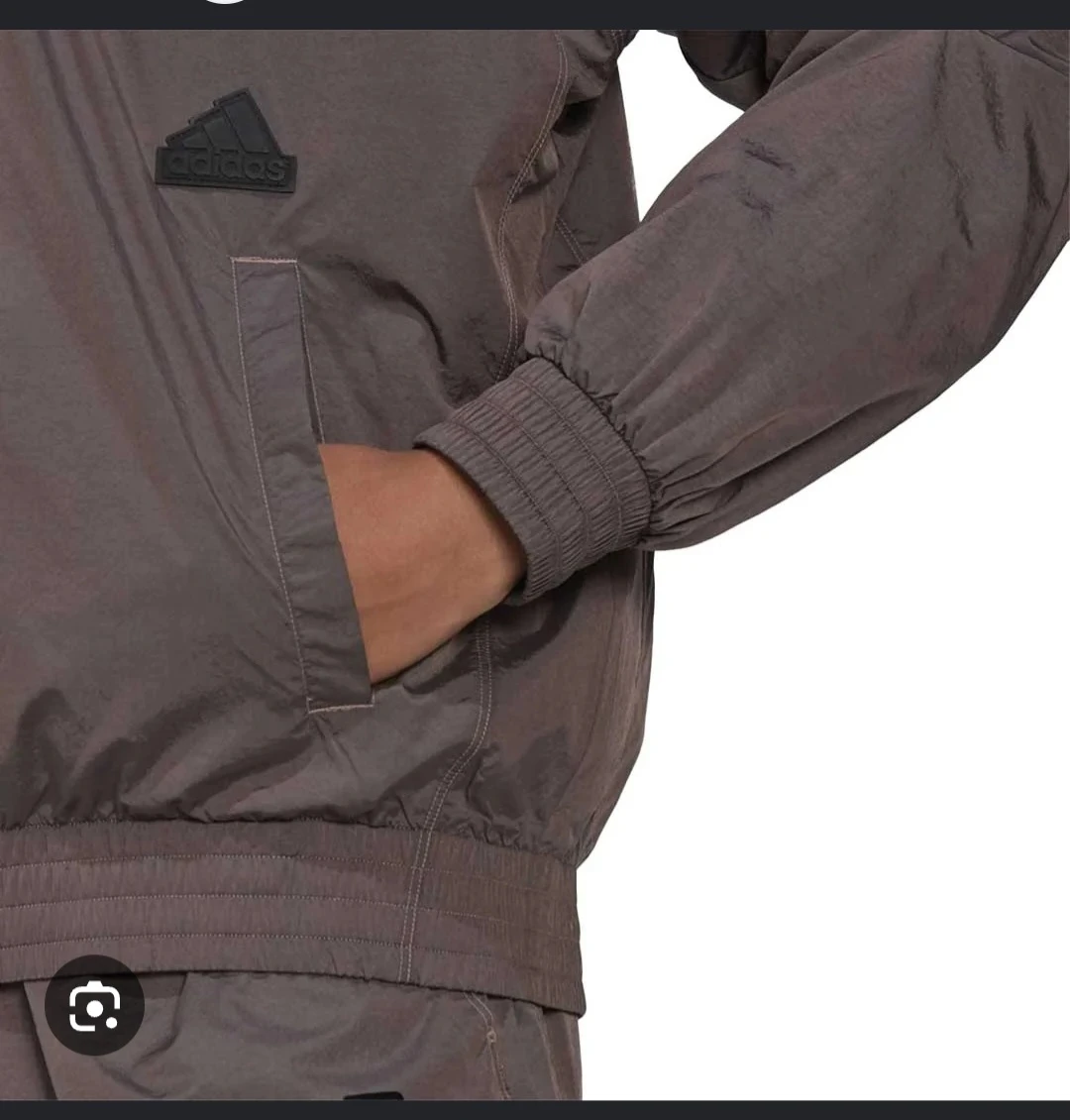 Adidas Track Jacket Purple Brown - photo 3