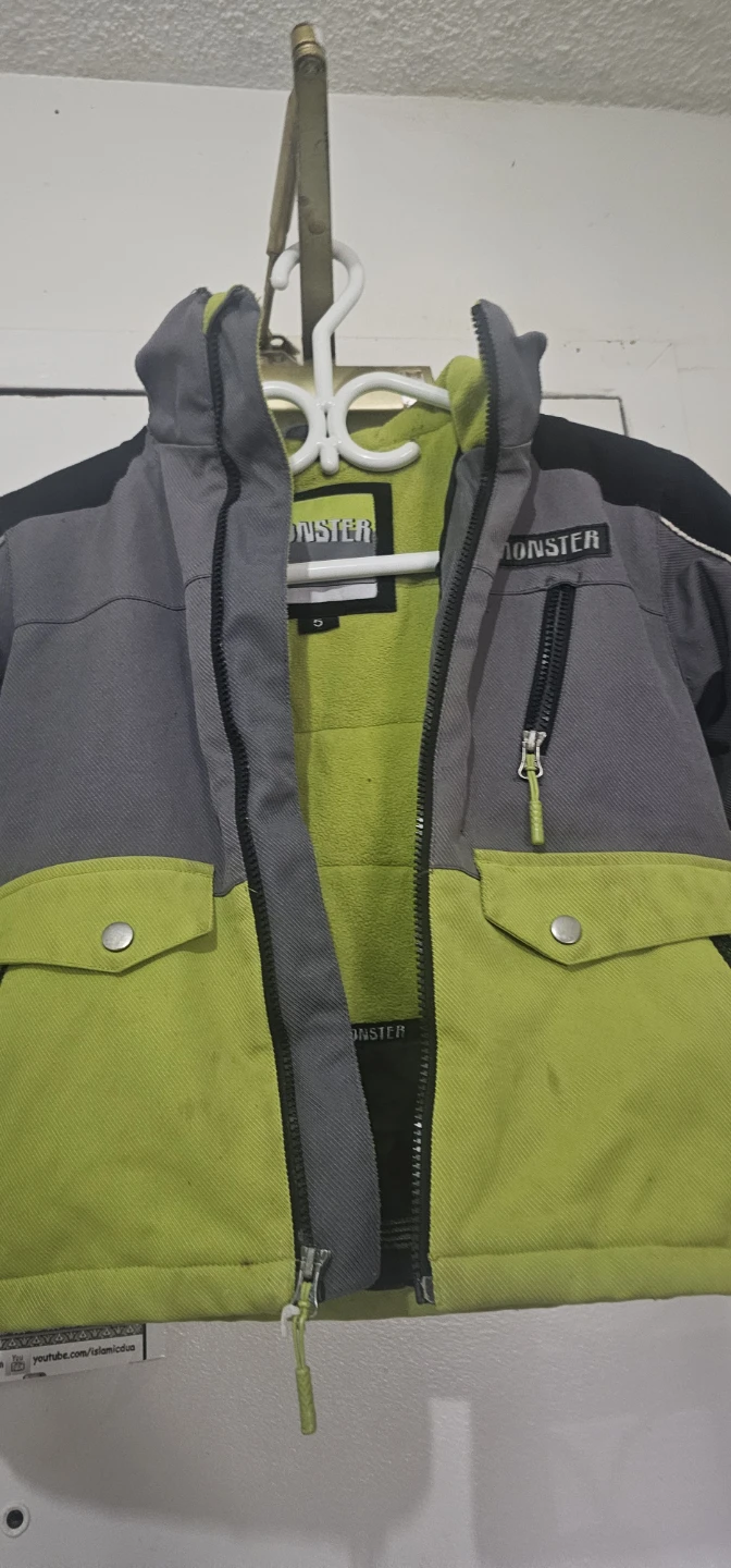 Monster winter jacket, size 5 - photo 2