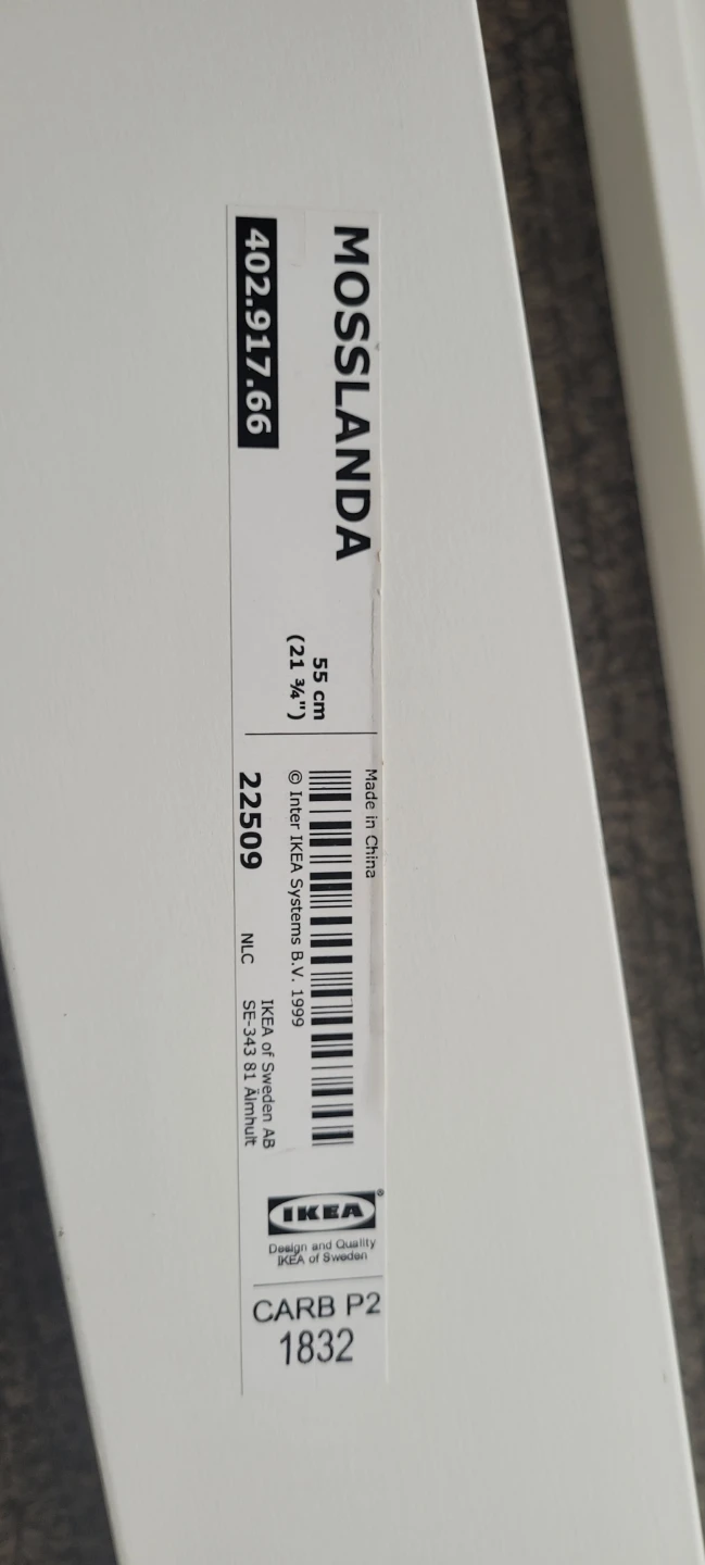 Two IKEA MOSSLANDA Picture Ledges - photo 2