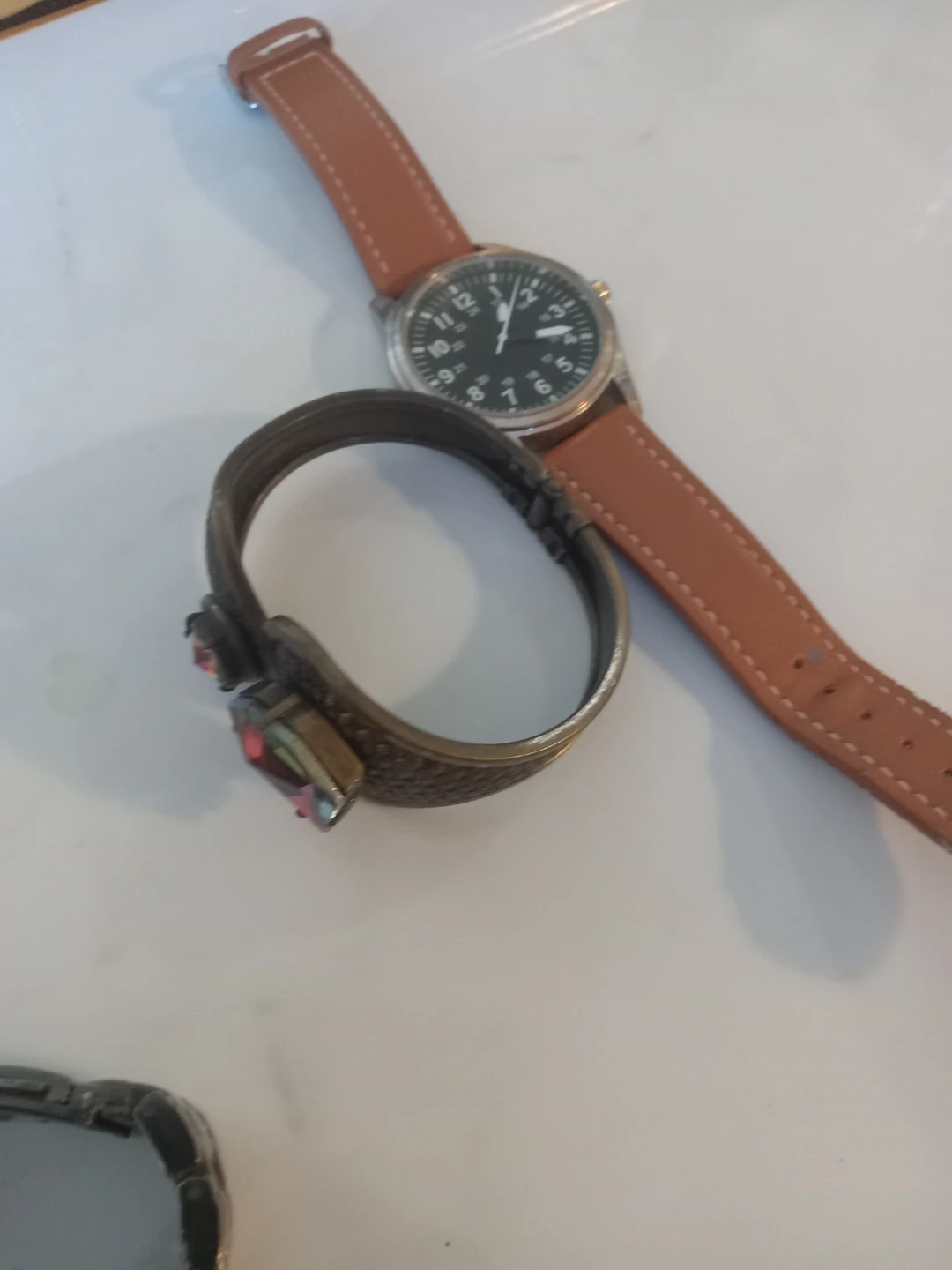 Set of three assorted wristwatches - photo 3