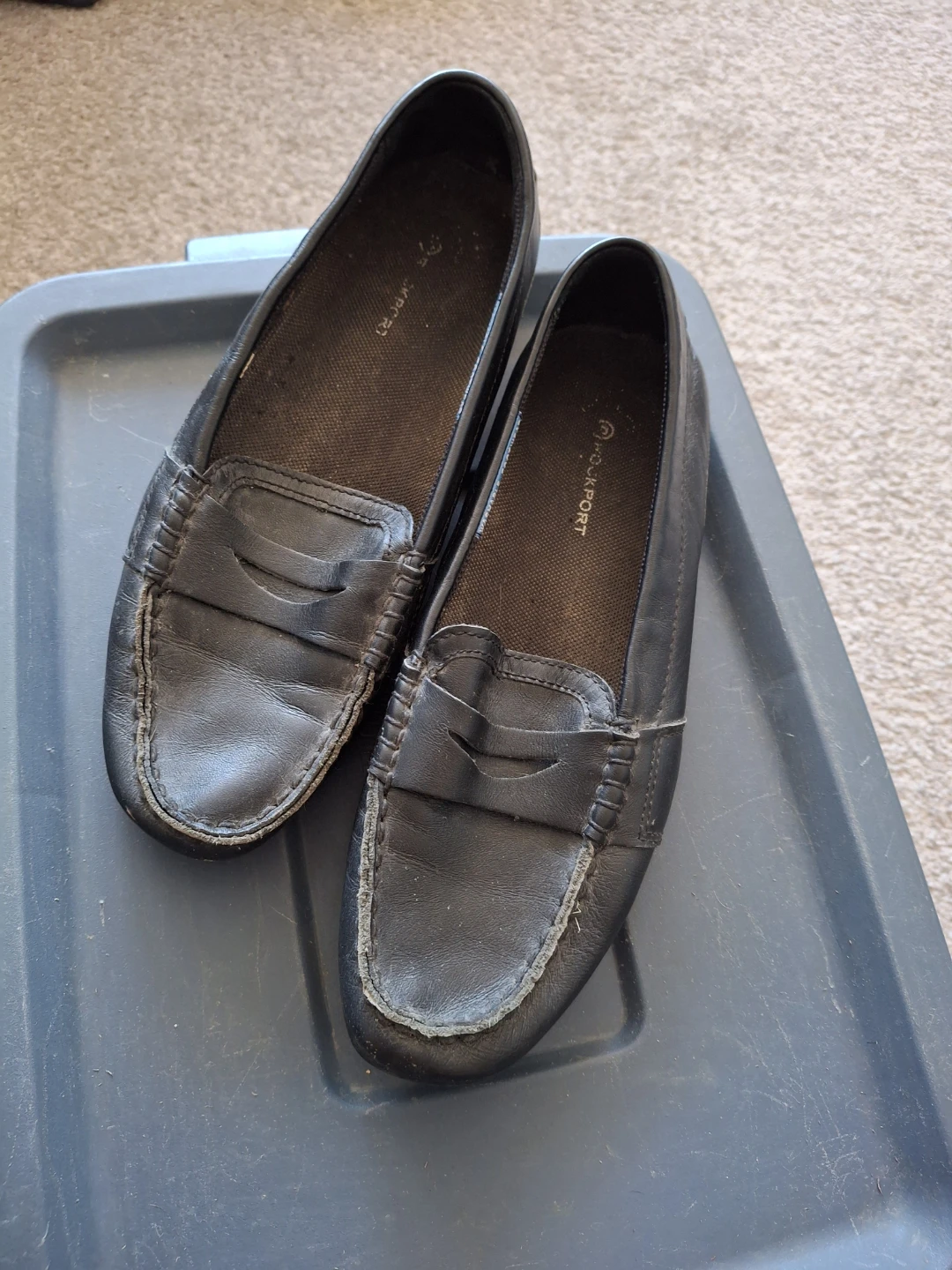 Rockport Susana Penny loafers flat - BLACK