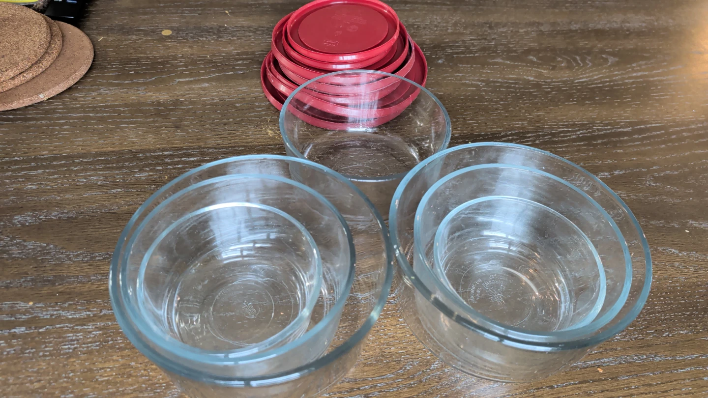 Anker Glass Storage Bowls with Lids - photo 3