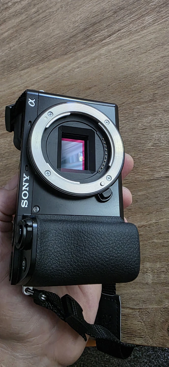 Sony Alpha a6100 Camera with Three Lenses
