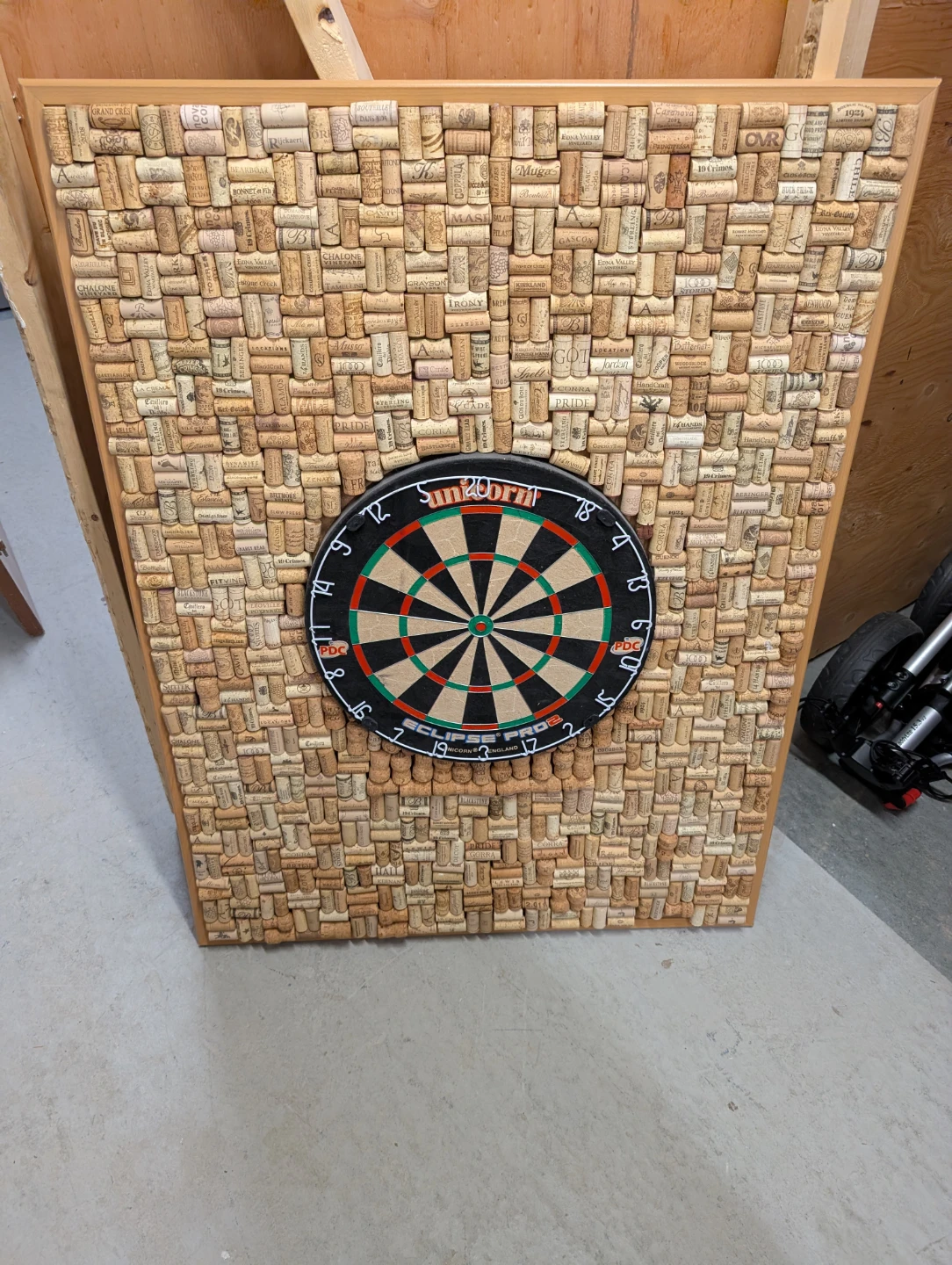 Unicorn Eclipse Pro2 Dartboard on Wine Cork Backboard - photo 3