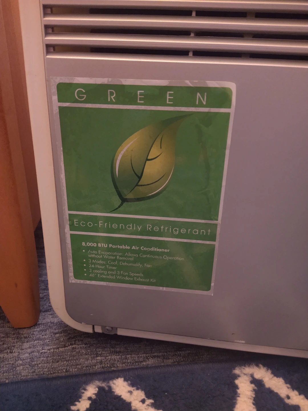 Commercial Cool 8000 BTU Portable Air Conditioner - photo 3