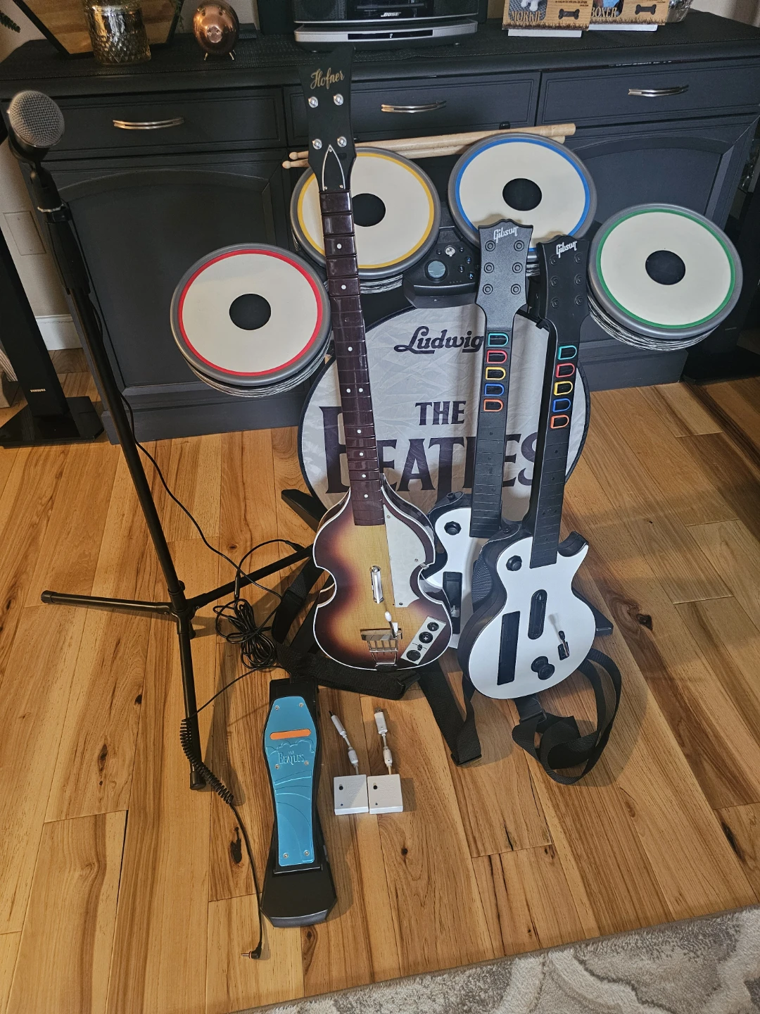 The Beatles Rock Band Game Bundle for Wii