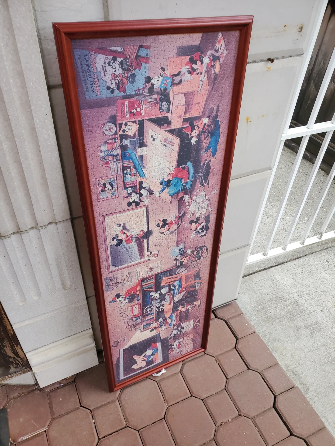 Free Framed Disney Mickey Mouse Jigsaw Puzzle