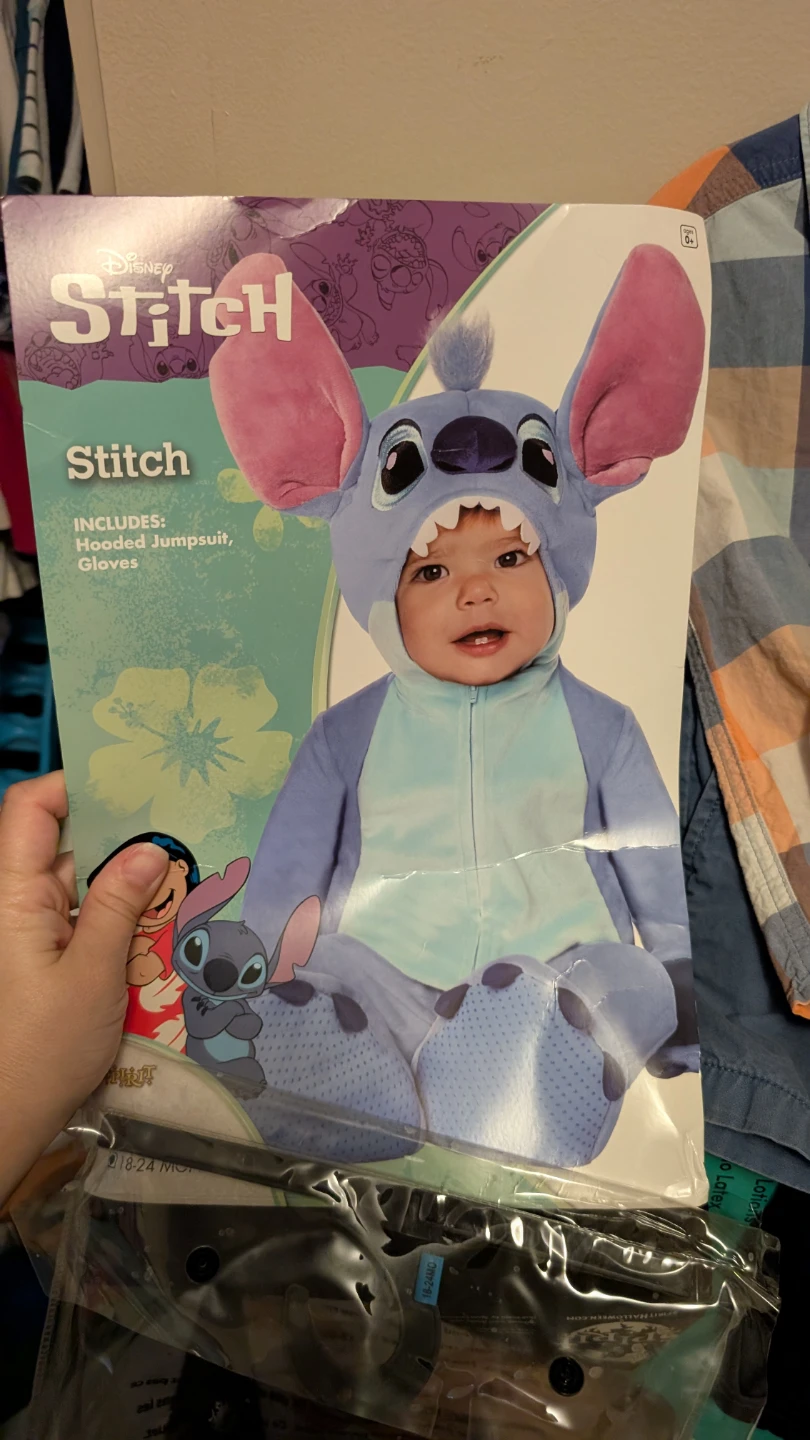 Stitch costum for infant