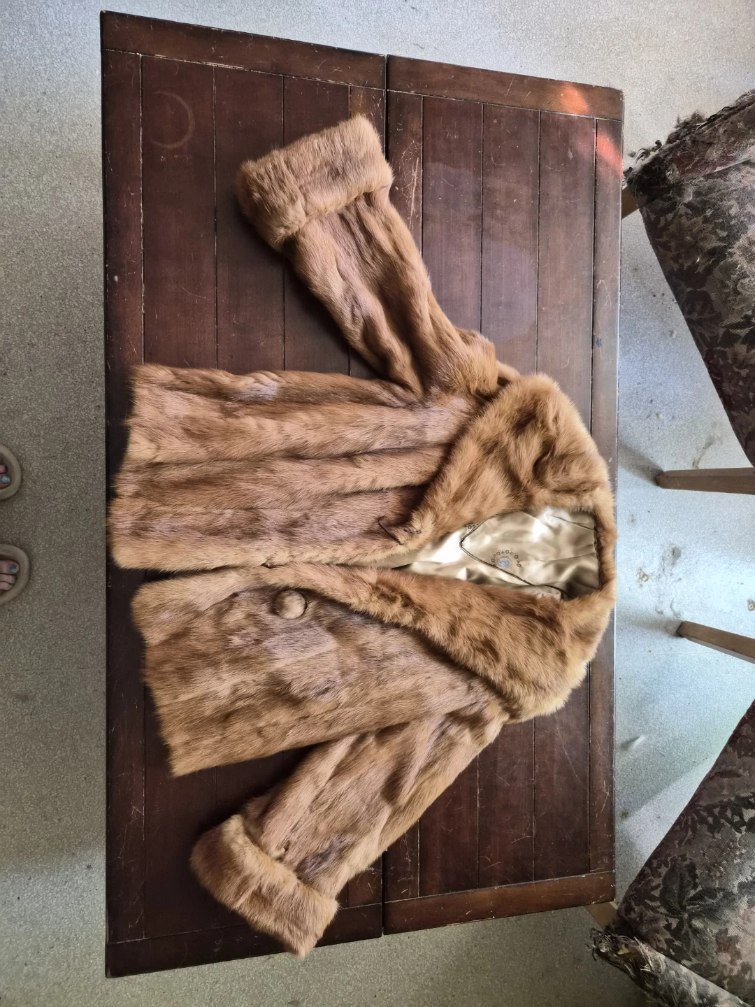 Vintage Women's Mink Fur Coat