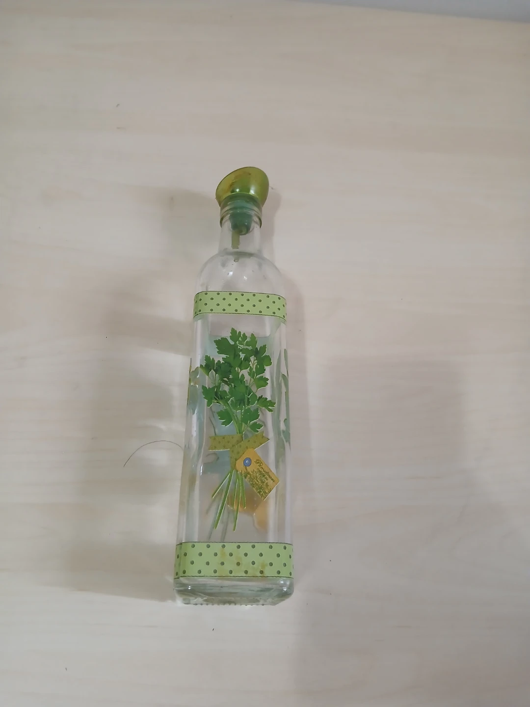 Decorative Glass Oil Bottle