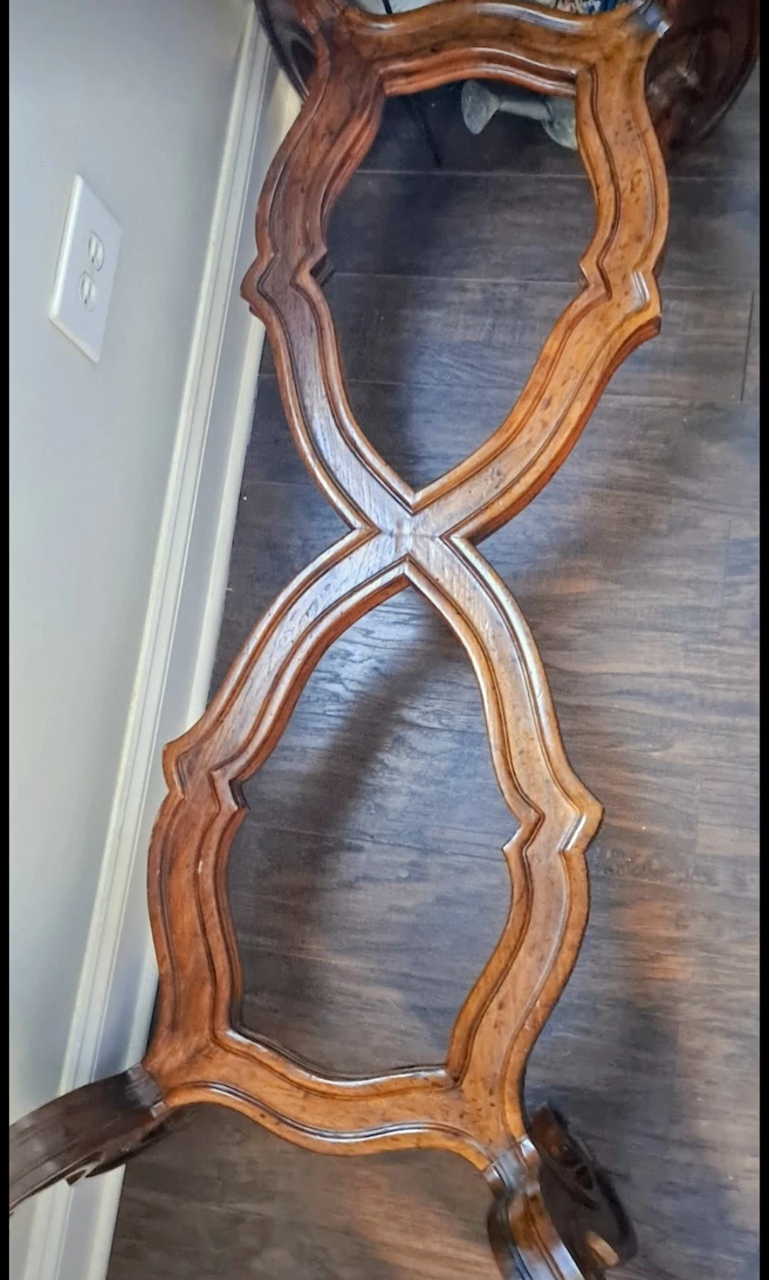 Vintage Wooden Table Base - photo 3