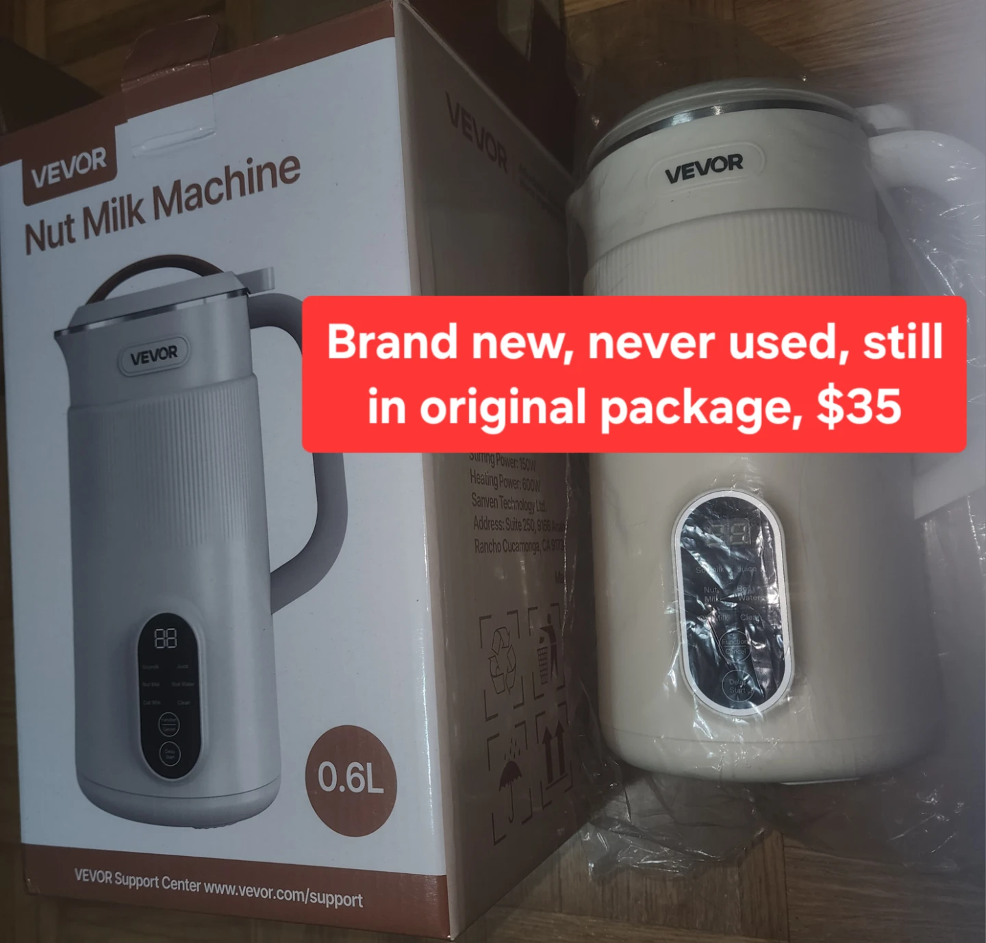 New Nut Milk Machine