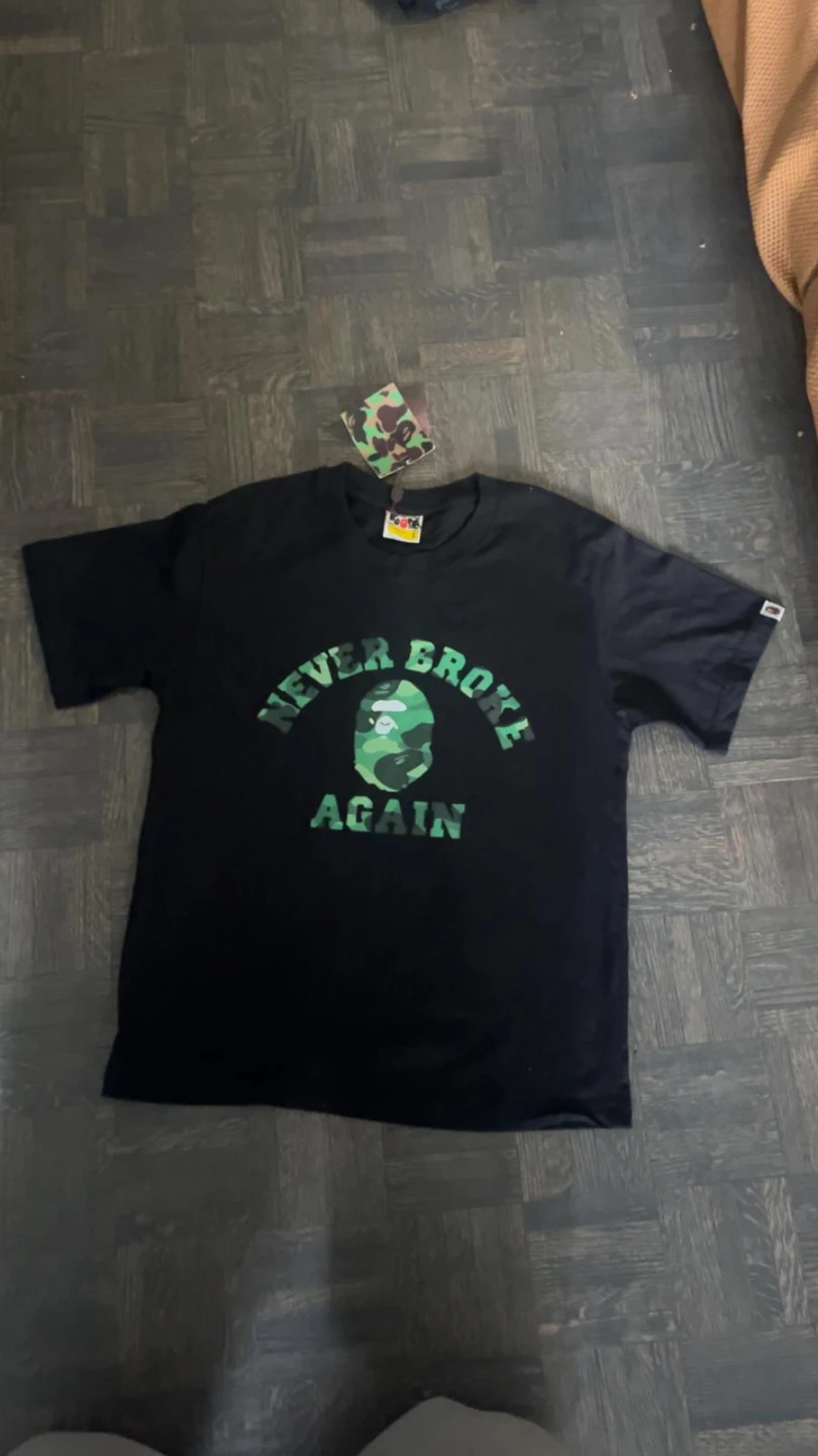 A Bathing Ape Never Broke Again T-Shirt
