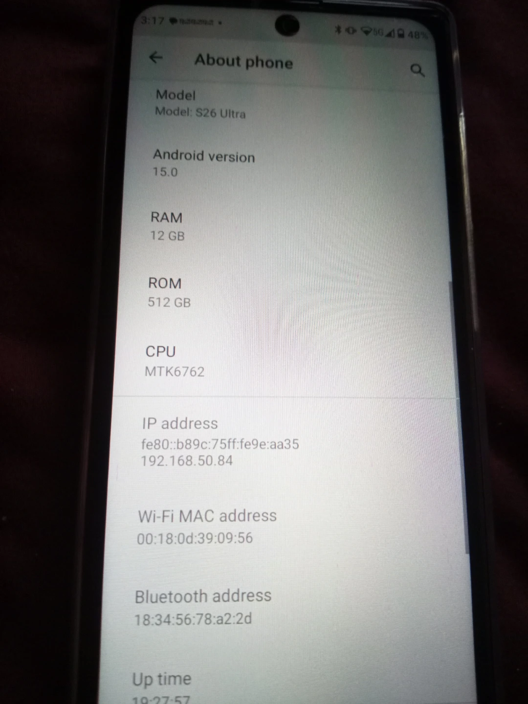 S26 Ultra Smartphone 12GB RAM 512GB ROM - photo 5
