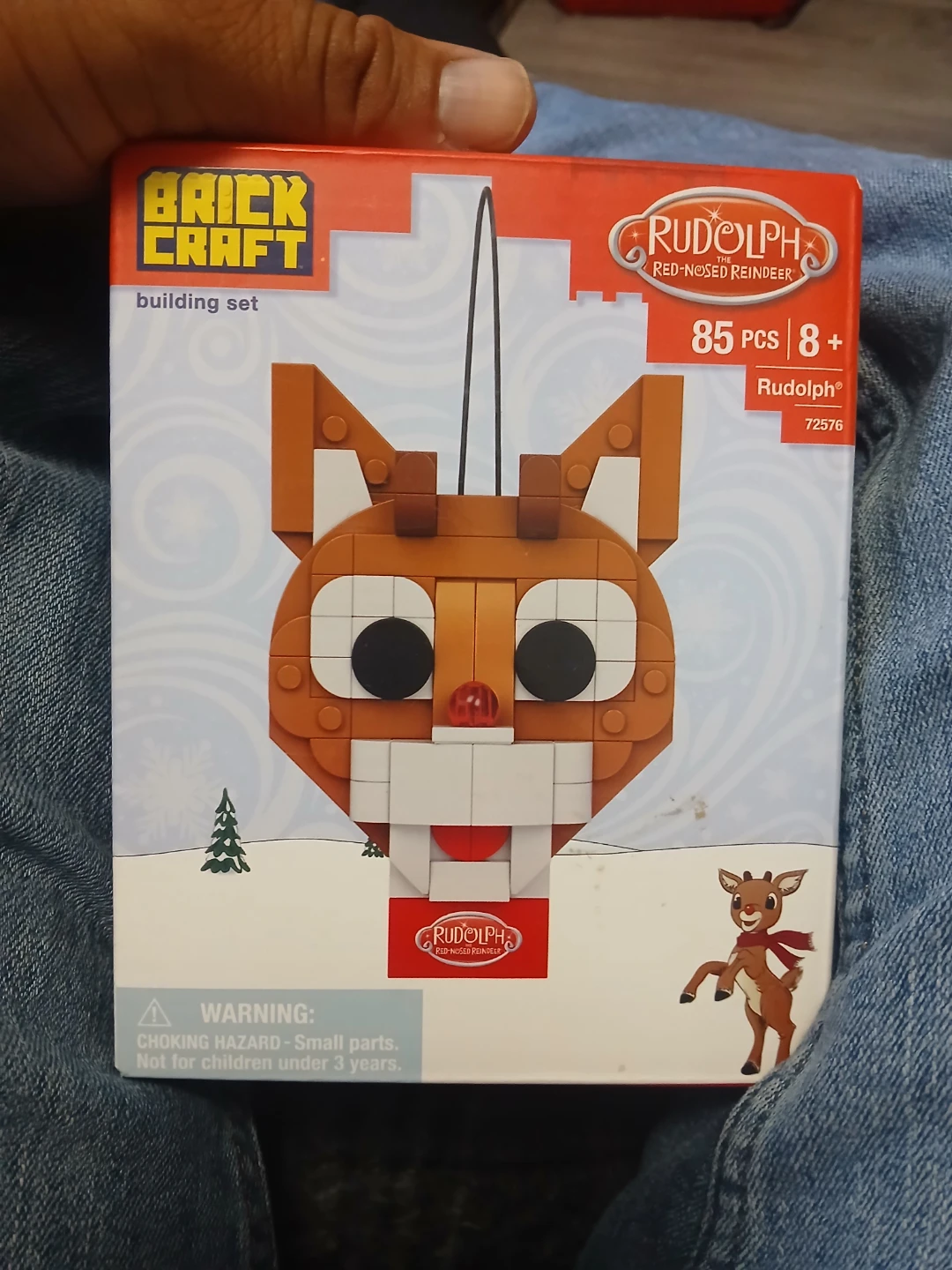 Brick Craft Rudolph the Red-Nosed Reindeer Building Set