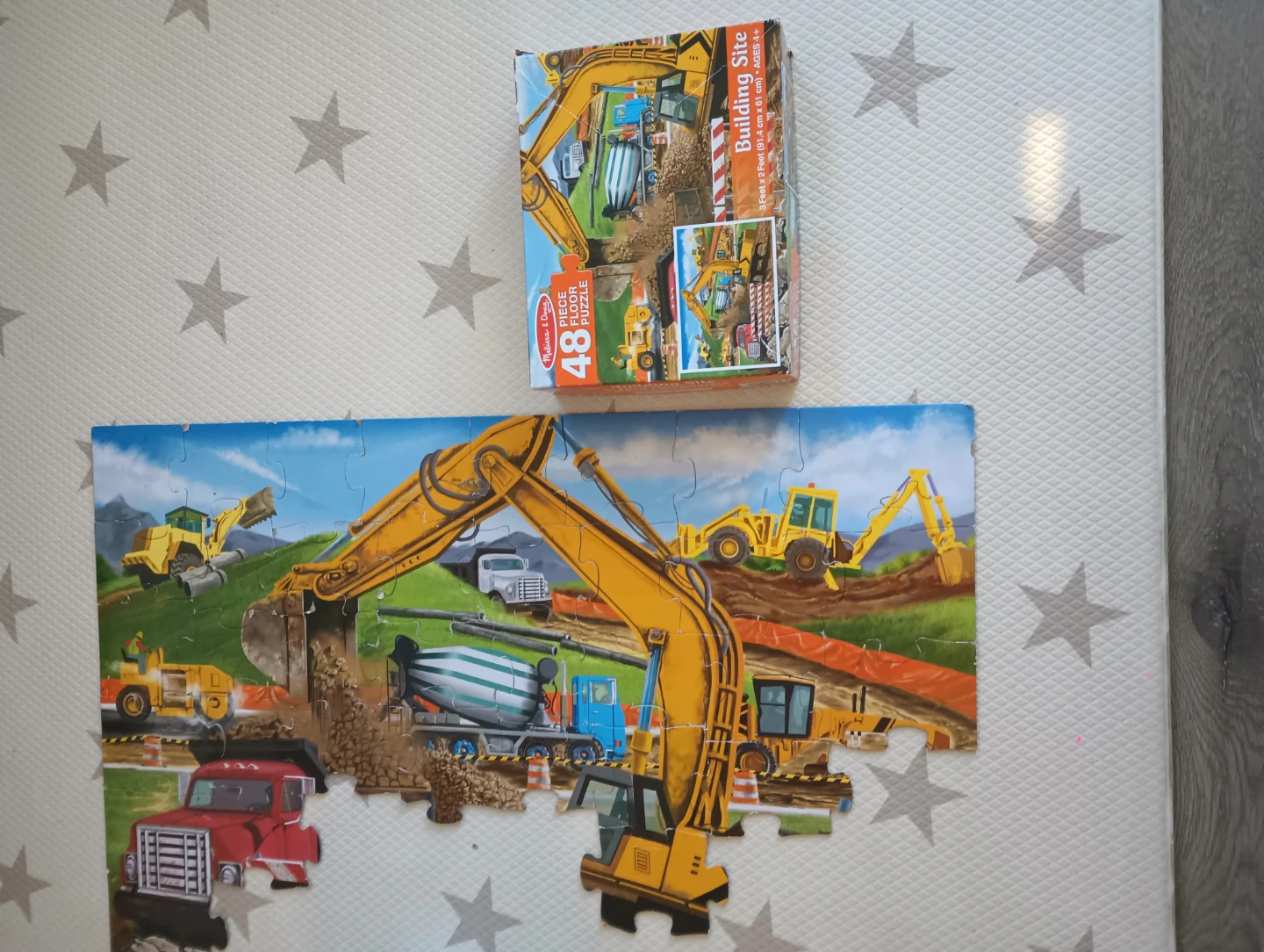 Melissa & Doug Building Site 48-Piece Floor Puzzle - photo 2