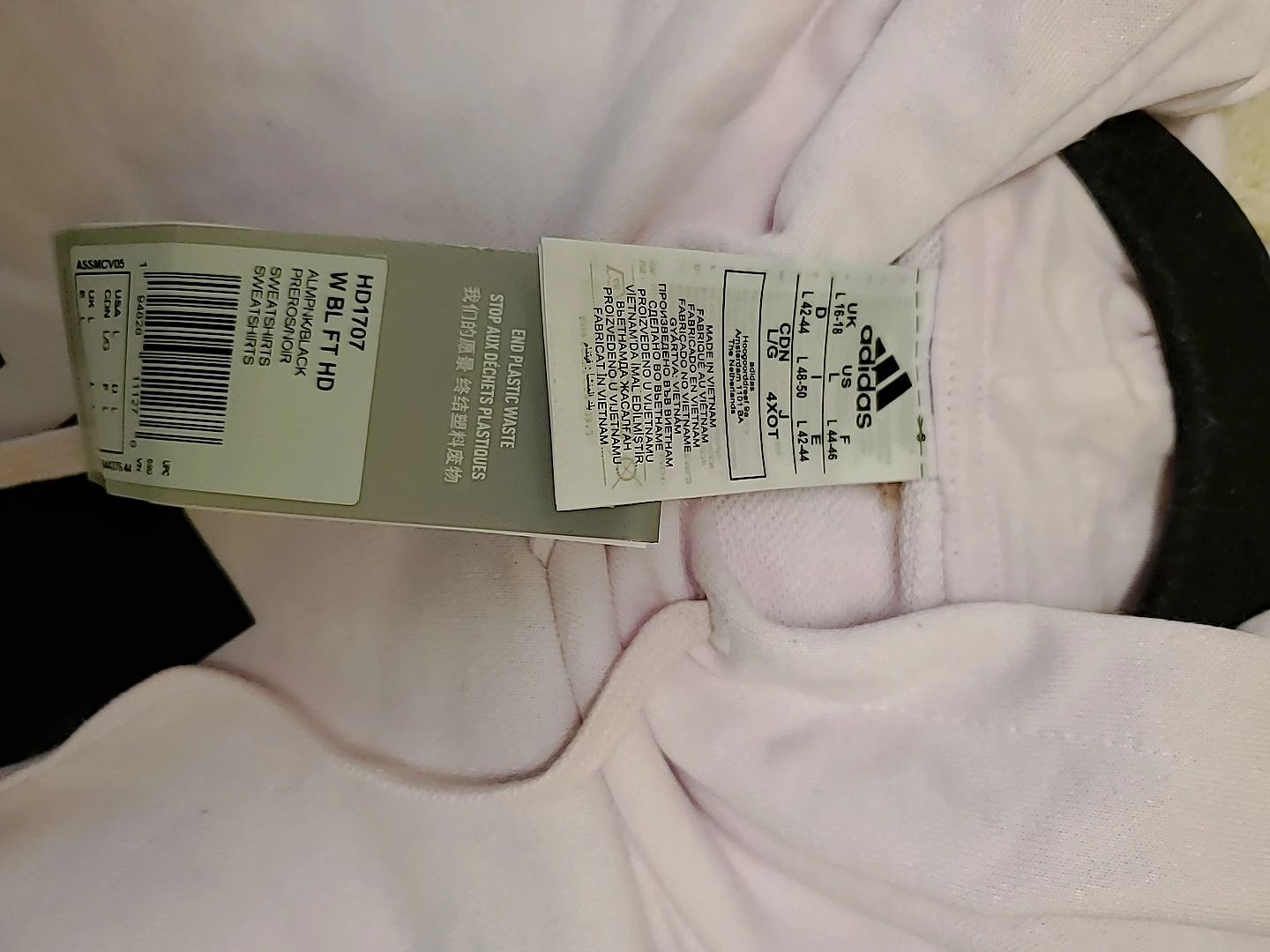 Women’s Adidas Pink Hoodie Size Medium $50 - photo 2
