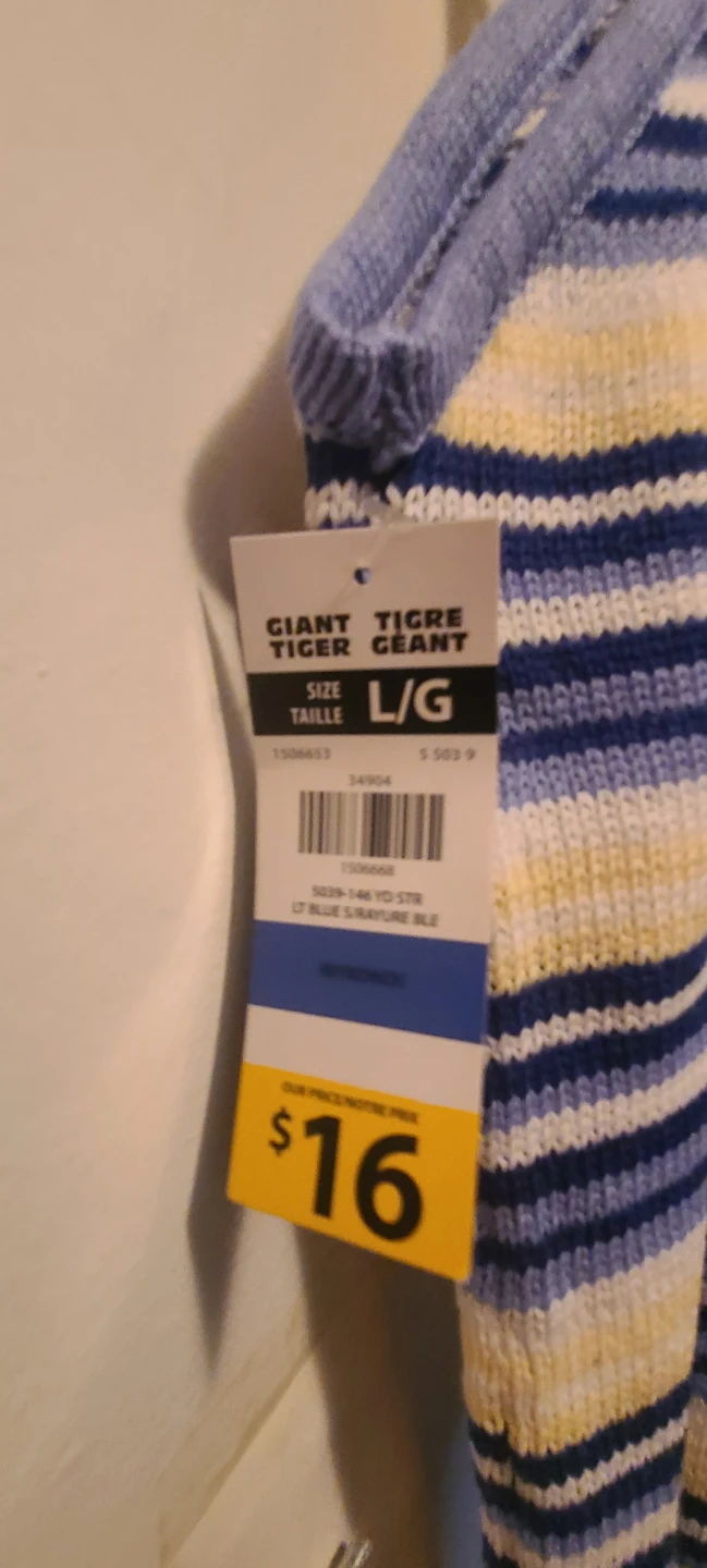 Giant Tiger MyStyle Striped Tank Top - photo 3