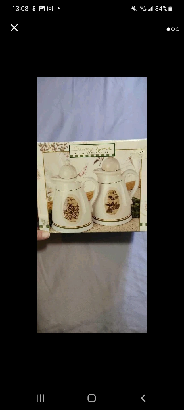 Oil and Vinegar Cruet Set