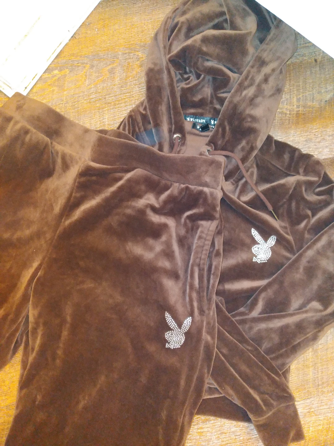 Playboy Velour Tracksuit Set