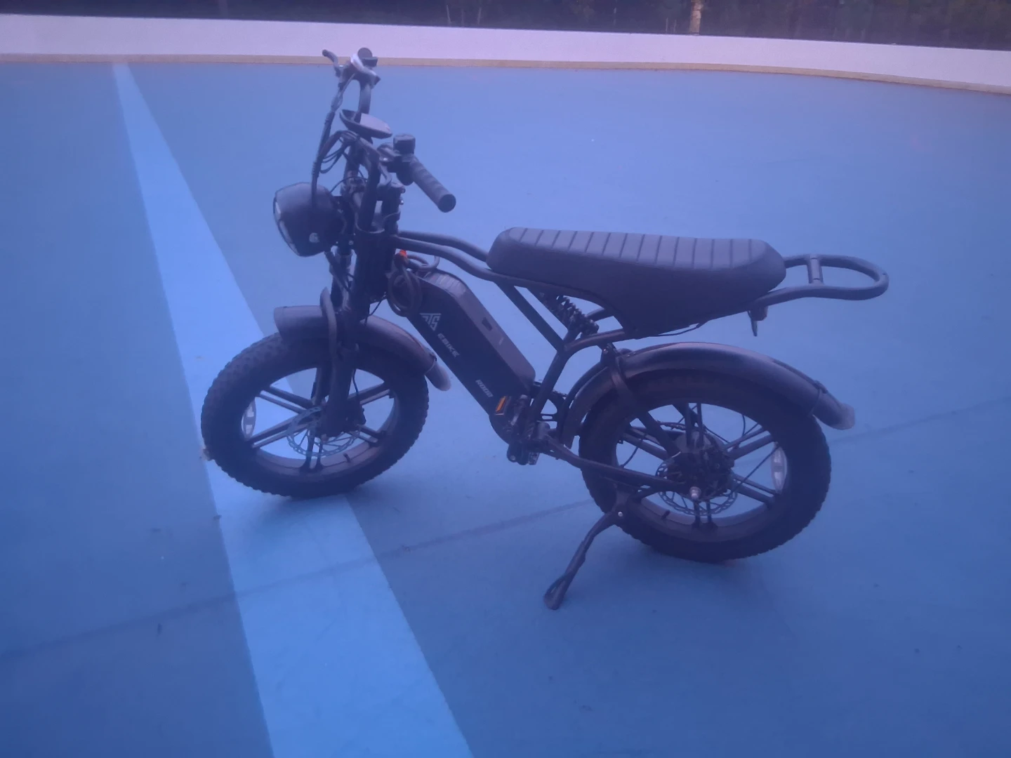 Black Electric Bike - photo 2
