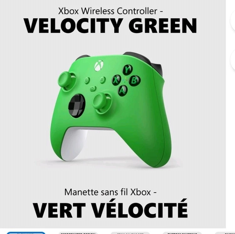 Xbox Wireless Controller - Velocity Green - photo 2