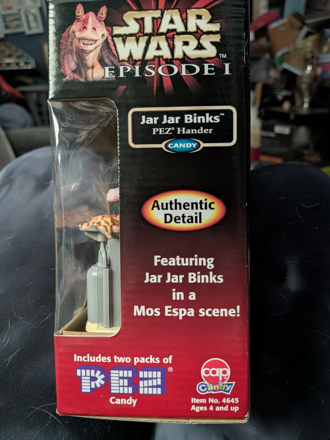 Star Wars Episode I Jar Jar Binks PEZ Hander - photo 4