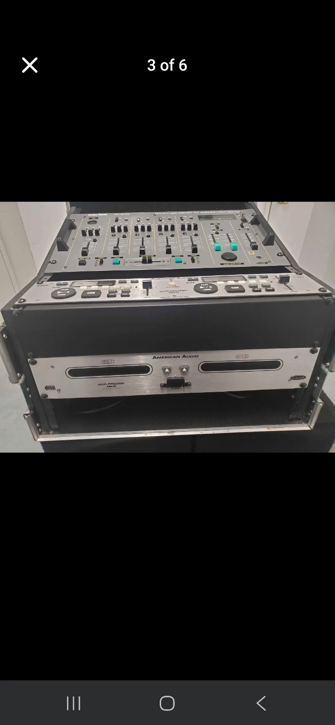 Radio Shack Mixer and American Audio CD Player - photo 2