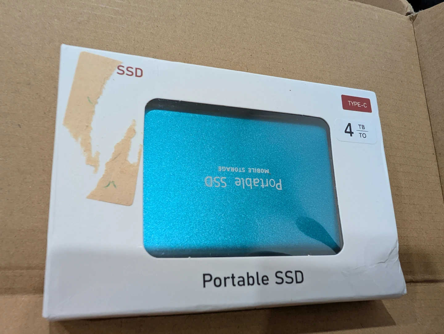 4TB Portable SSD Type-C