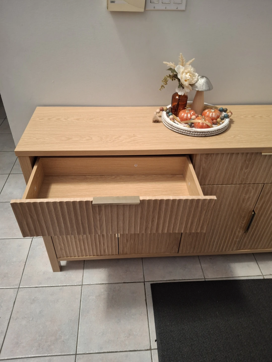 Light Oak Wood Sideboard Buffet - photo 2