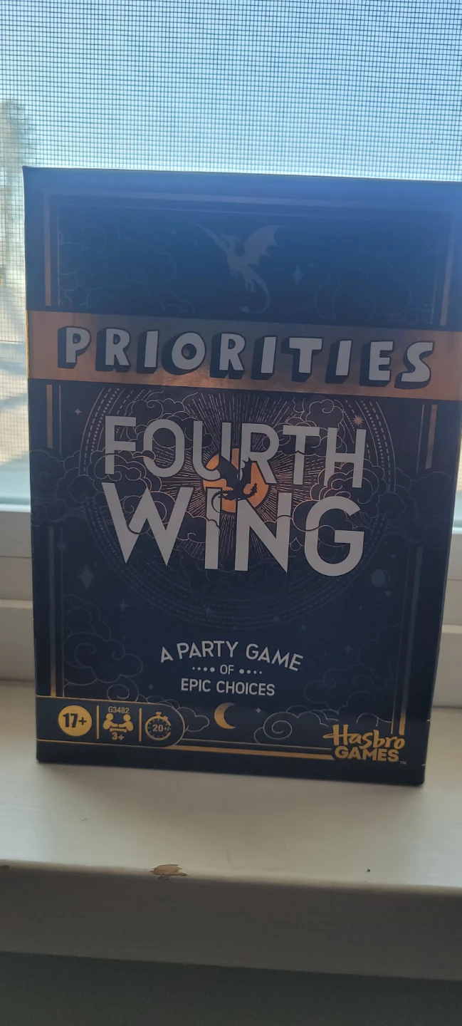 Priorities Fourth Wing Party Game 🏈
