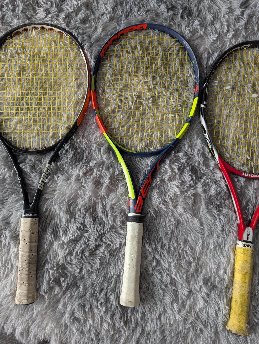 Set of 4 Used Tennis Rackets - photo 4