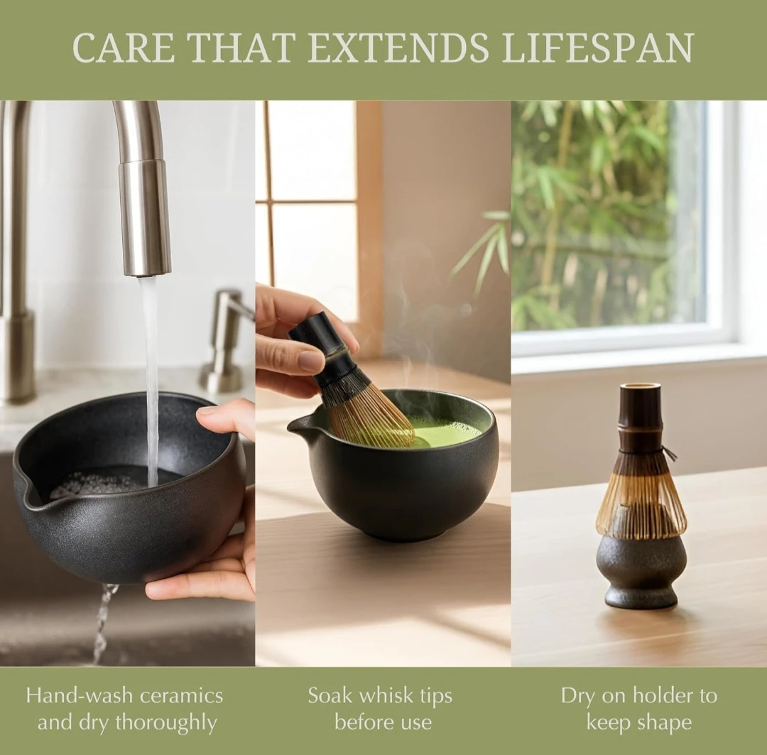Premium Matcha Whisk Set - photo 3