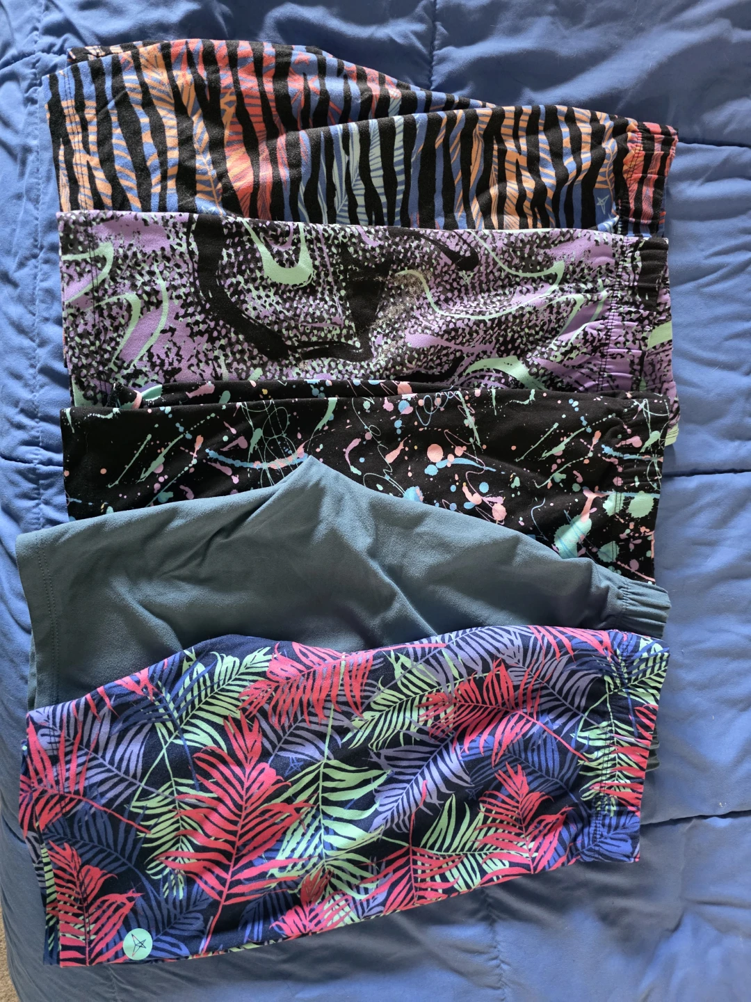 5 Pairs of SweetLegs bike shorts