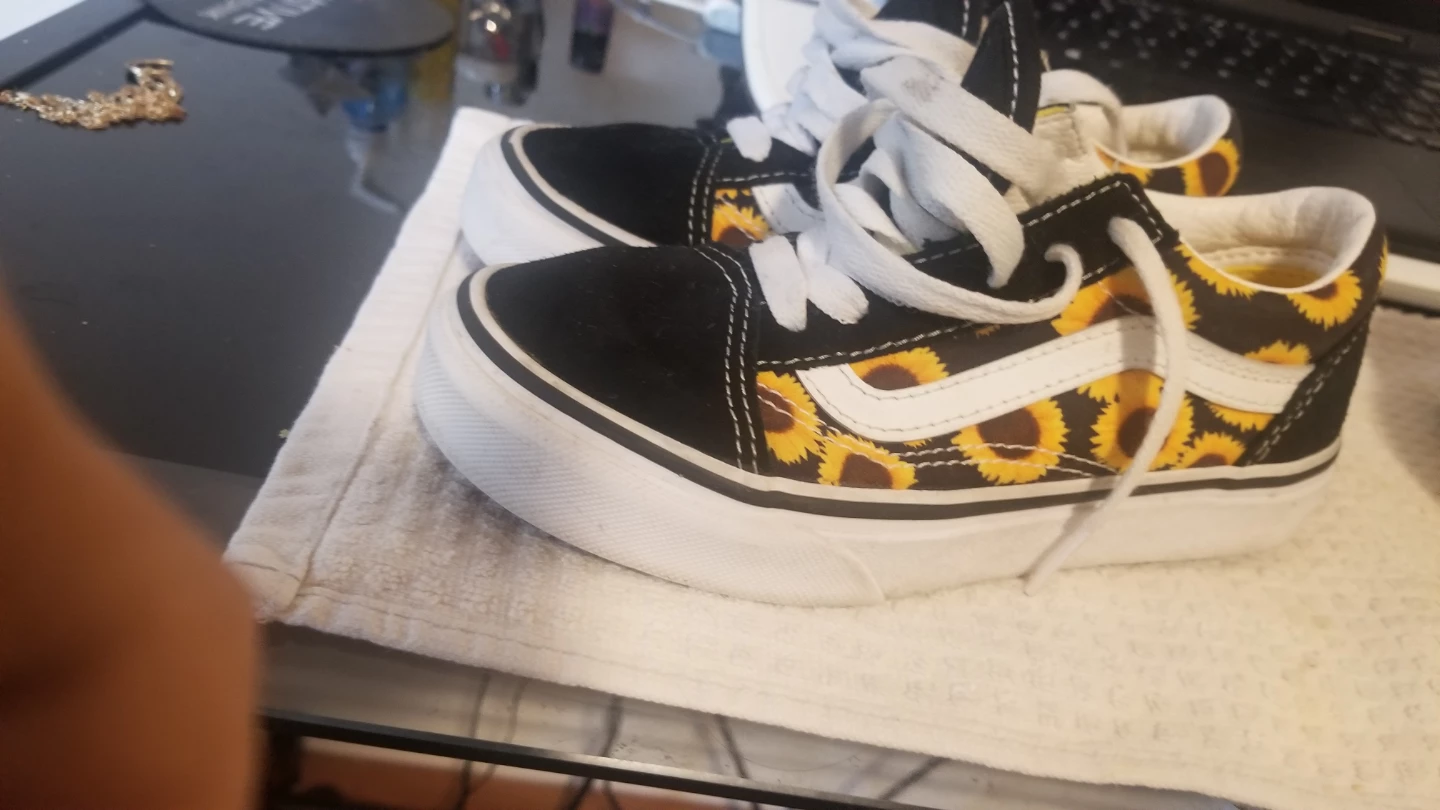 Vans Old Skool Sunflower Print Sneakers